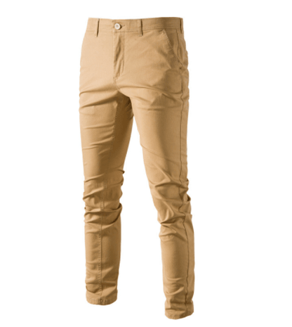 Pantalones de hombre ajustados de color liso - Urban Tribes Store