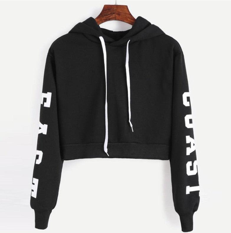 Sudadera con capucha y estampado de letras - Urban Tribes Store