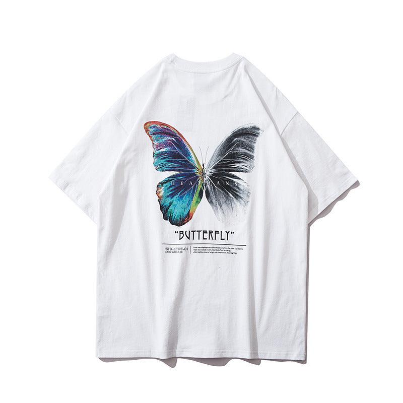 Camiseta mujer holgada Loose butterfly - Urban Tribes Store