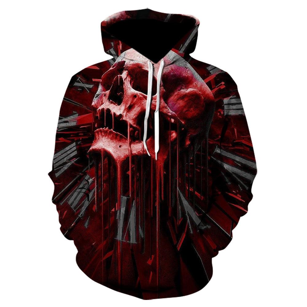 Sudadera con capucha 3D gohts - Urban Tribes Store