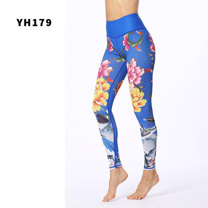 Pantalón de yoga estampado - Urban Tribes Store