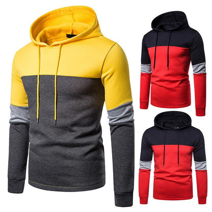 Sudadera tricolor con capucha para hombre - Urban Tribes Store