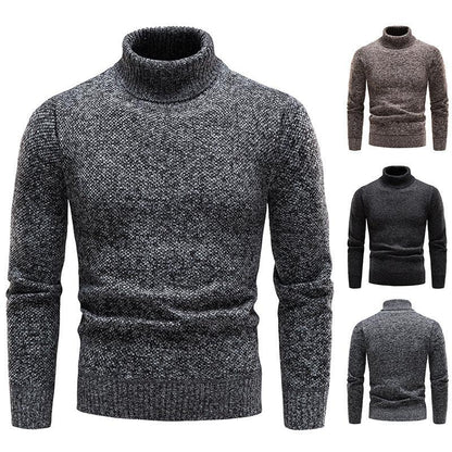 Suéter exterior de cuello alto para hombre - Urban Tribes Store