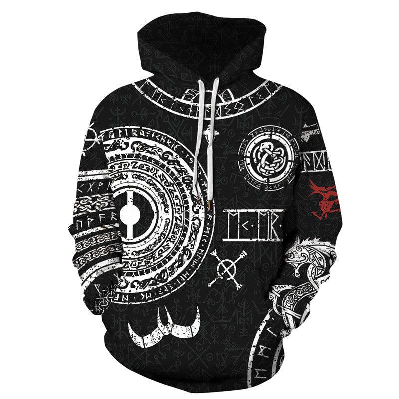 Sudadera con estampado de placa de serpiente - Urban Tribes Store