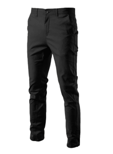 Pantalones de hombre ajustados de color liso - Urban Tribes Store