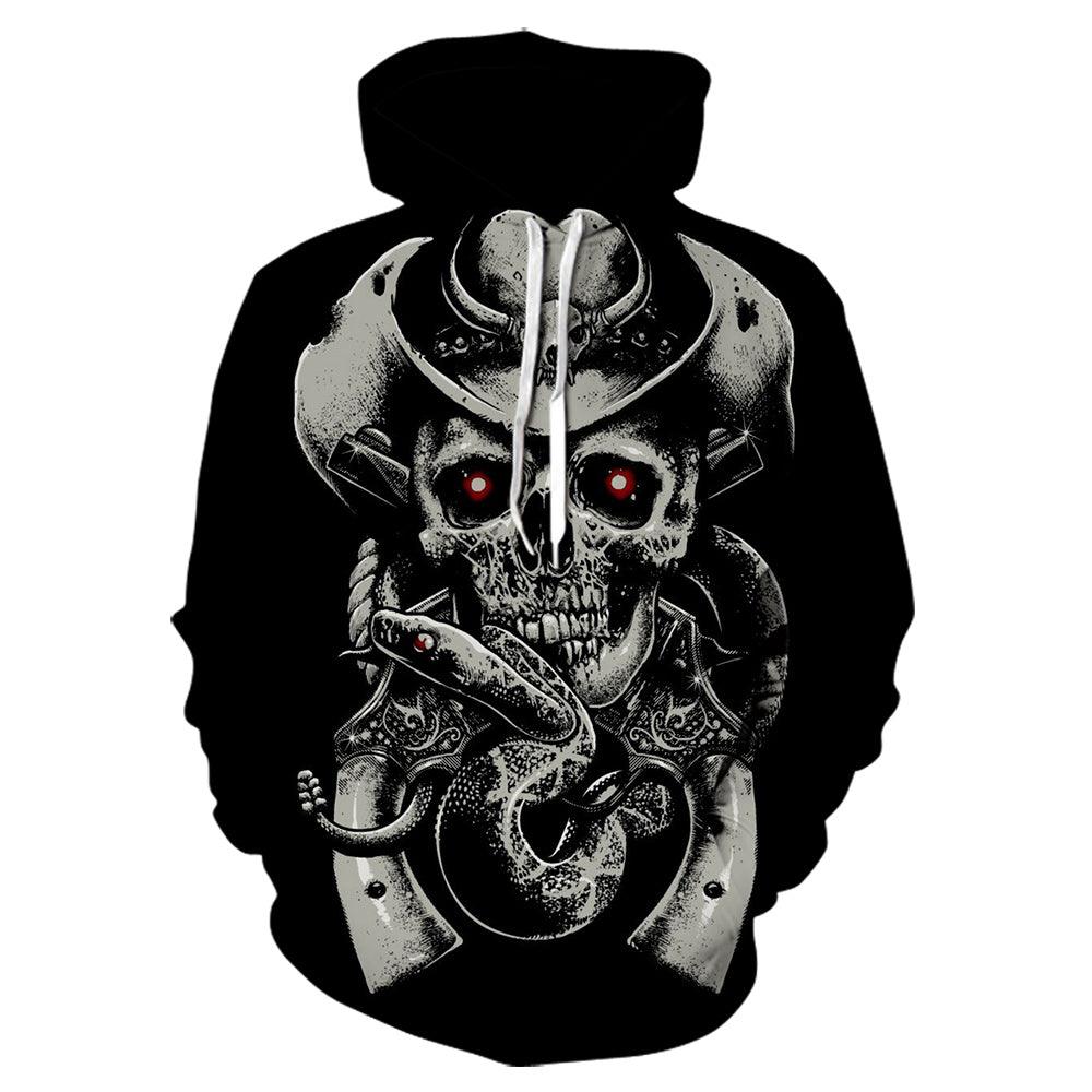 Sudadera con capucha 3D gohts - Urban Tribes Store