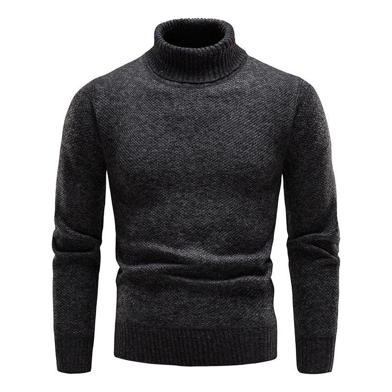 Suéter exterior de cuello alto para hombre - Urban Tribes Store