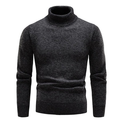 Suéter exterior de cuello alto para hombre - Urban Tribes Store