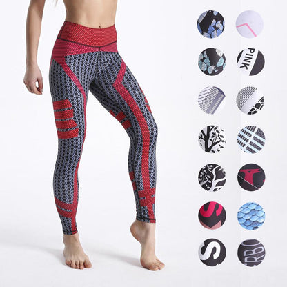 Pantalón estampado de yoga - Urban Tribes Store