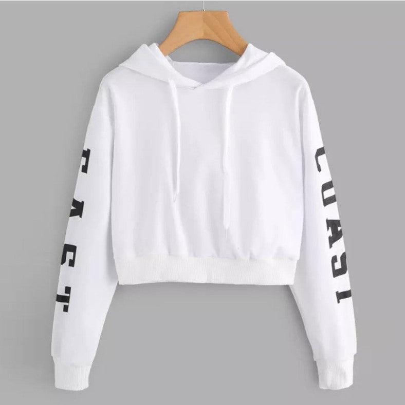 Sudadera con capucha y estampado de letras - Urban Tribes Store