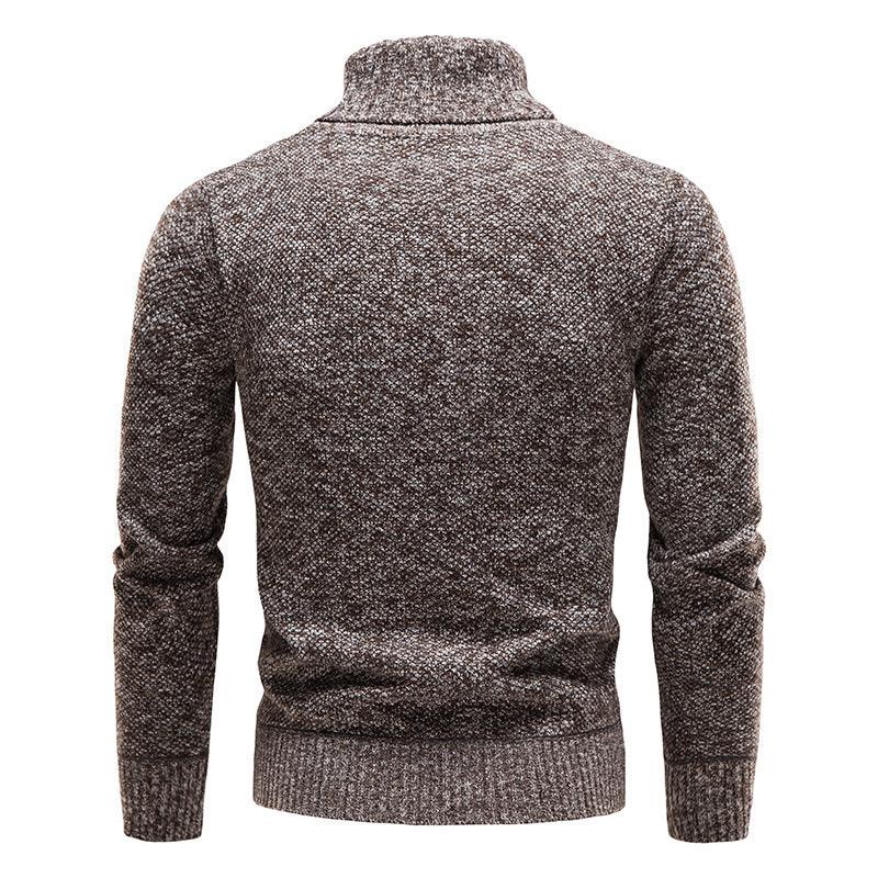 Suéter exterior de cuello alto para hombre - Urban Tribes Store