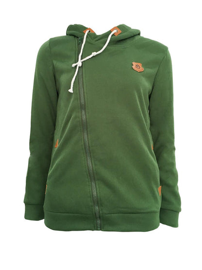 Sudadera con capucha y cremallera lateral - Urban Tribes Store