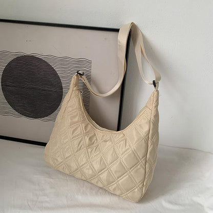 Bolso de hombro con patrón de celosía - Urban Tribes Store