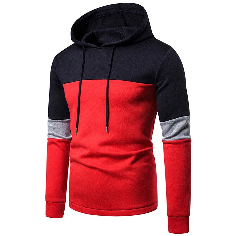 Sudadera tricolor con capucha para hombre - Urban Tribes Store