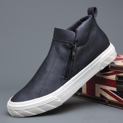 Zapatos mocasines de cuero vulcanizado para hombre - Urban Tribes Store