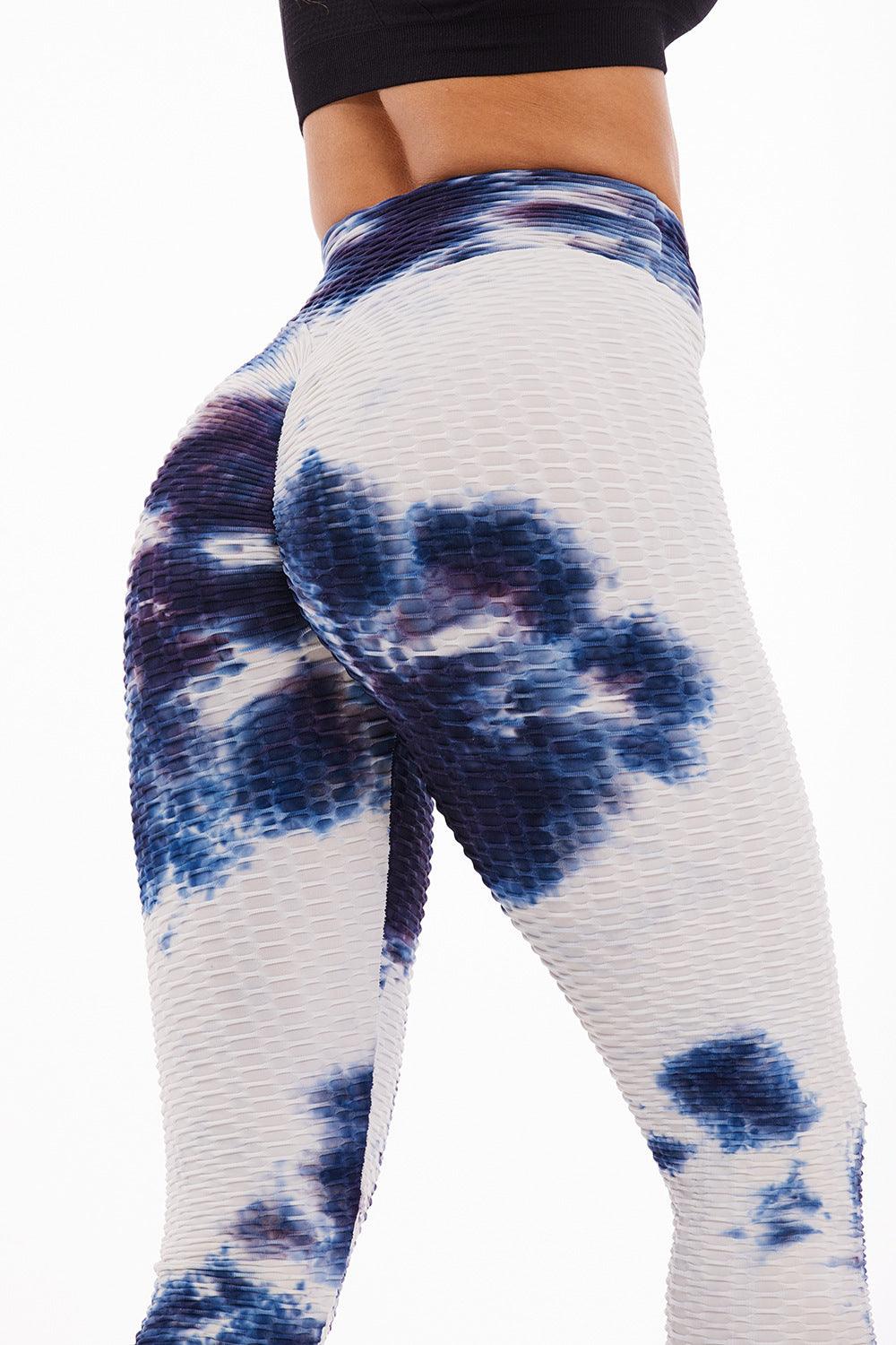 Pantalón burbuja de jacquard con efecto tie-dye en tinta - Urban Tribes Store