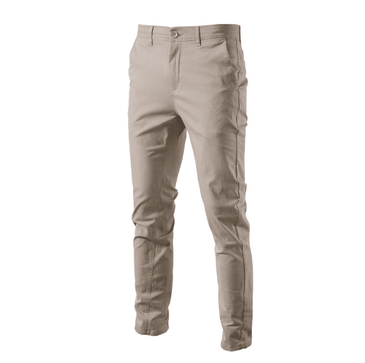 Pantalones de hombre ajustados de color liso - Urban Tribes Store