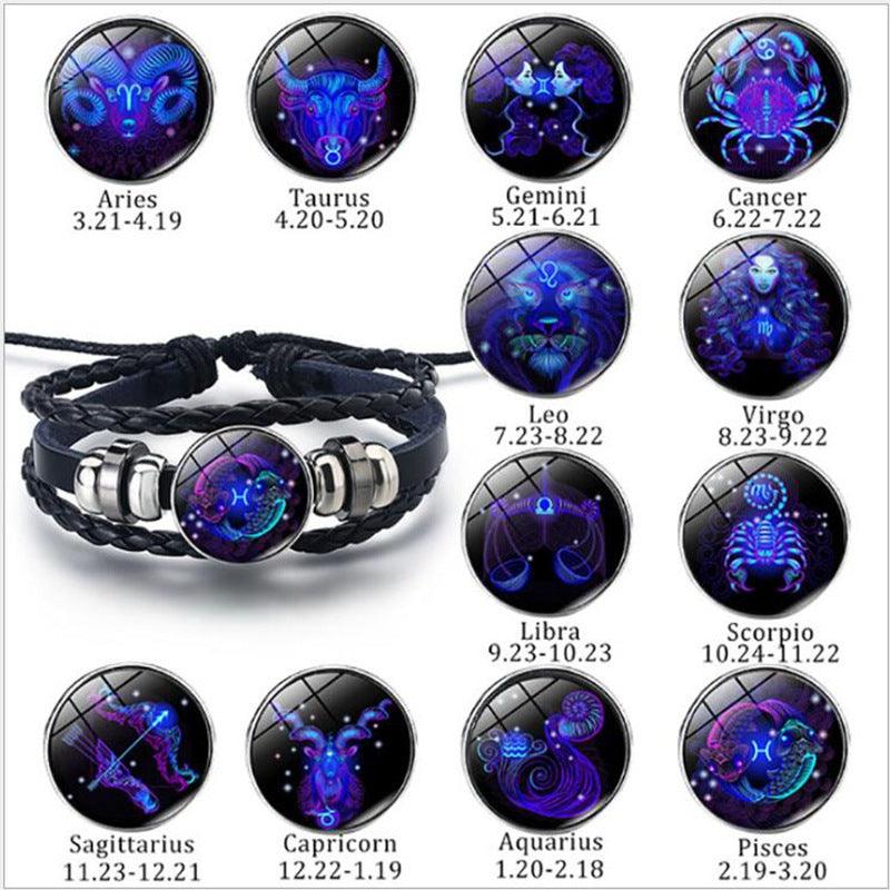 Pulsera de constelación del zodiaco unisex - Urban Tribes Store