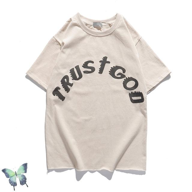 Camiseta Kanye West Trust God - Urban Tribes Store