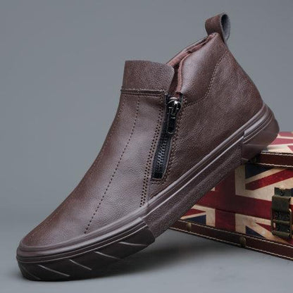 Zapatos mocasines de cuero vulcanizado para hombre - Urban Tribes Store