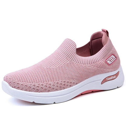 Moda mujer zapatillas para correr transpirables informales