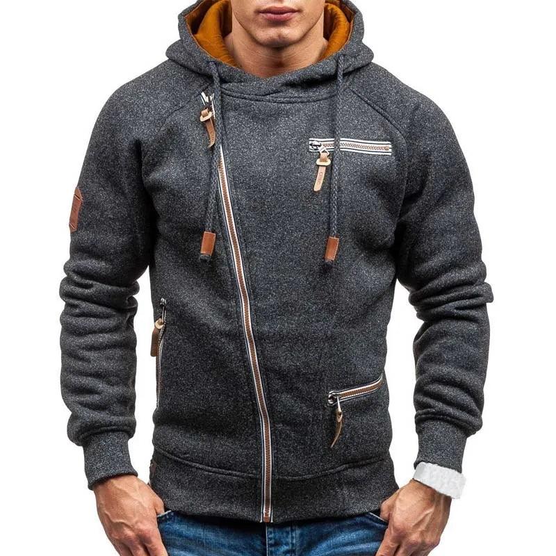 Sudadera hombre casual cremallera - Urban Tribes Store