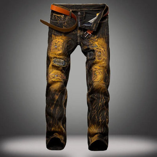 Vaqueros clásicos informales para hombre - Urban Tribes Store