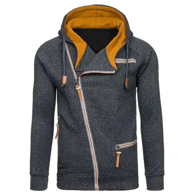 Sudadera hombre casual cremallera - Urban Tribes Store