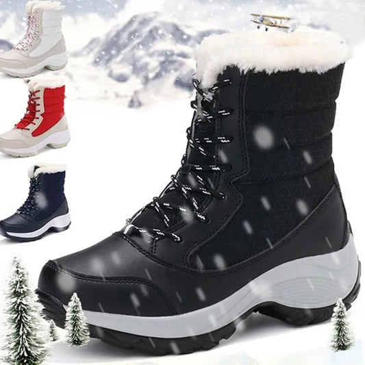 Botas de nieve cálidas para Mujer