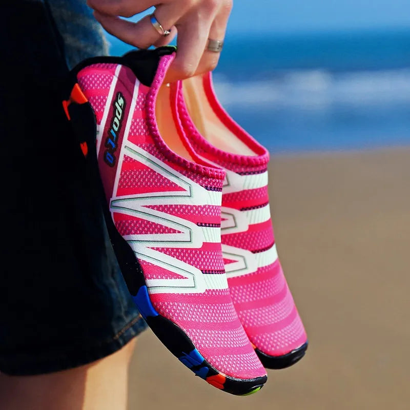 Zapatos de agua de playa de secado rápido
