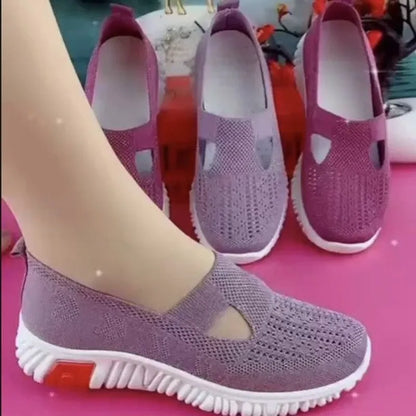 Zapatillas de verano de maya para mujer, z