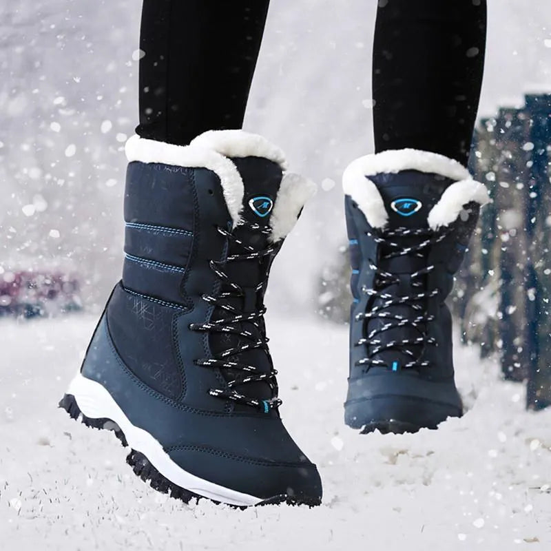 Botas de nieve cálidas para Mujer