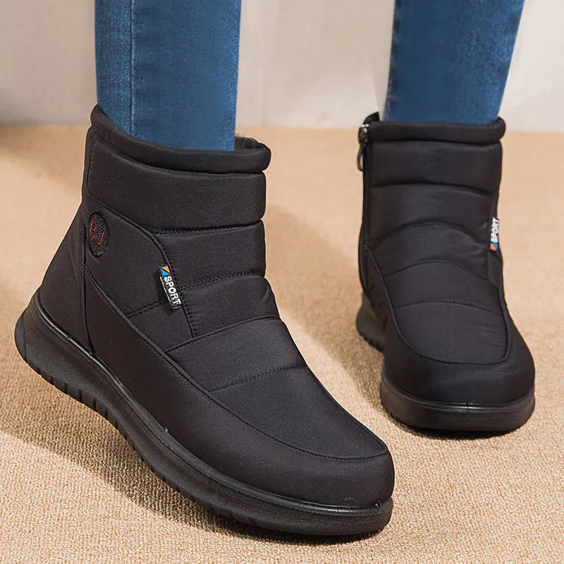 Botas de nieve impermeables para mujer