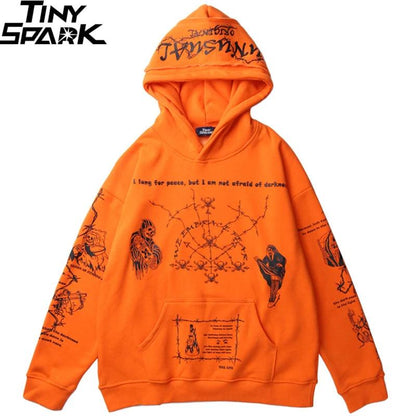 Sudadera con capucha Hip-Hop urbana - Urban Tribes Store