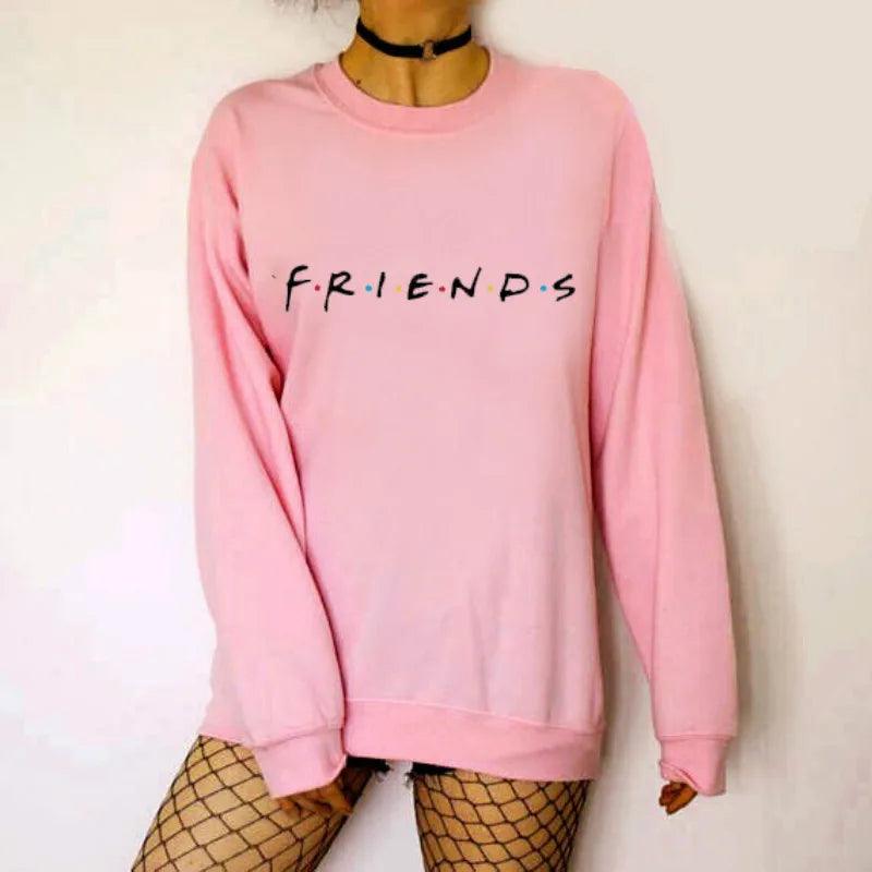 Sudadera orders friends rosa