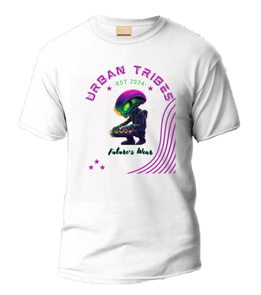 Camiseta Urban Alien blanca