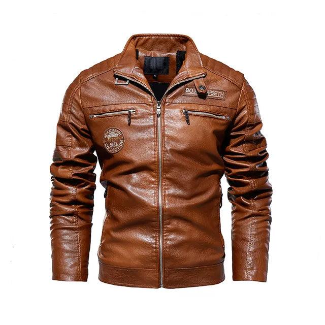 Chaqueta De piel sintética para Hombre - Urban Tribes Store