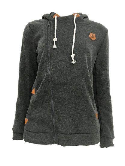 Sudadera con capucha y cremallera lateral - Urban Tribes Store