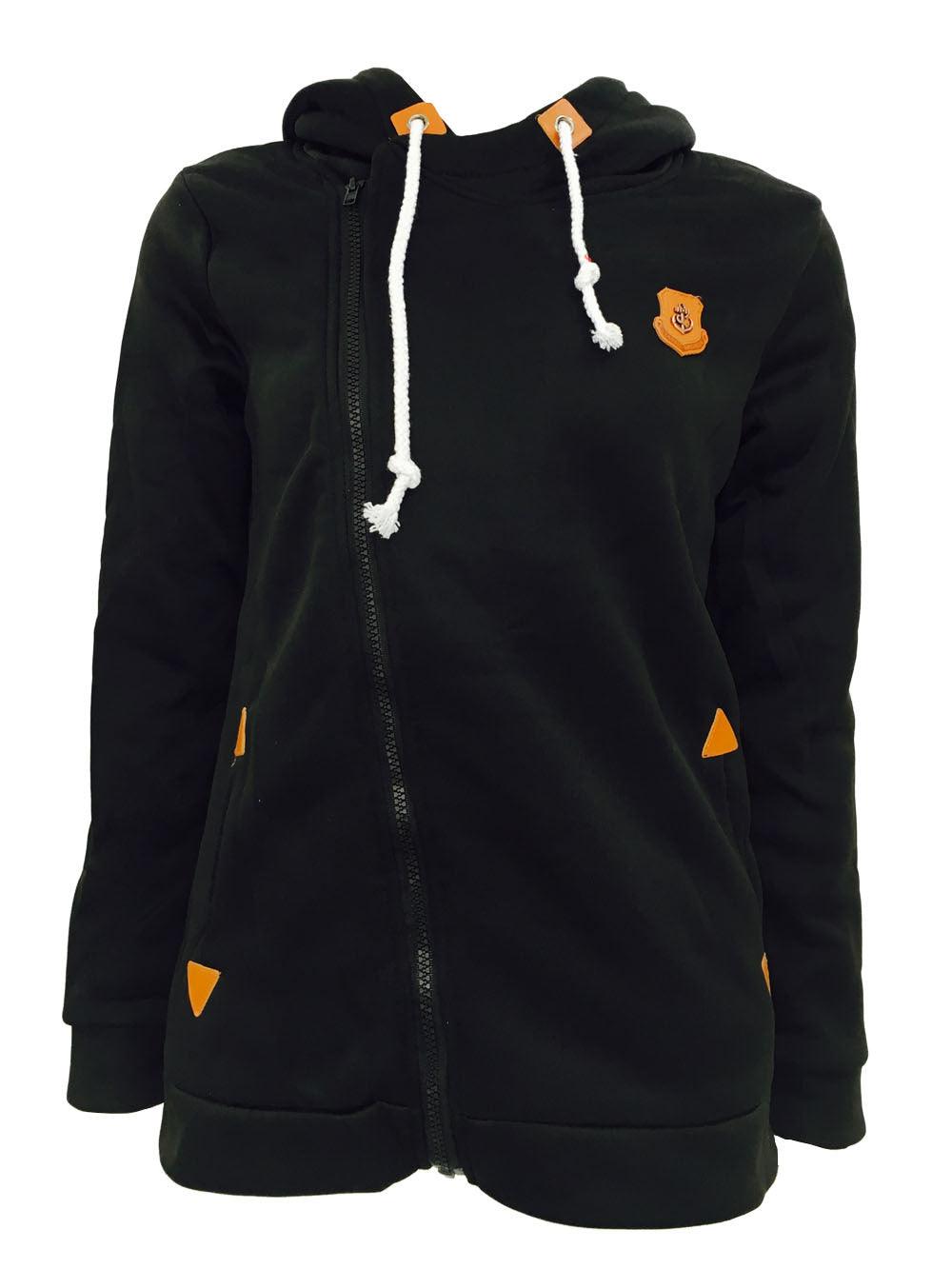 Sudadera con capucha y cremallera lateral - Urban Tribes Store