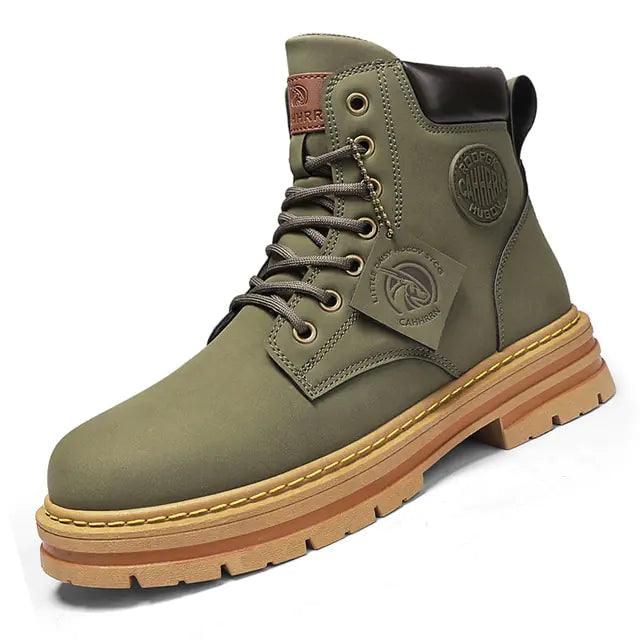 Botas altas de cuero para hombre - Urban Tribes Store