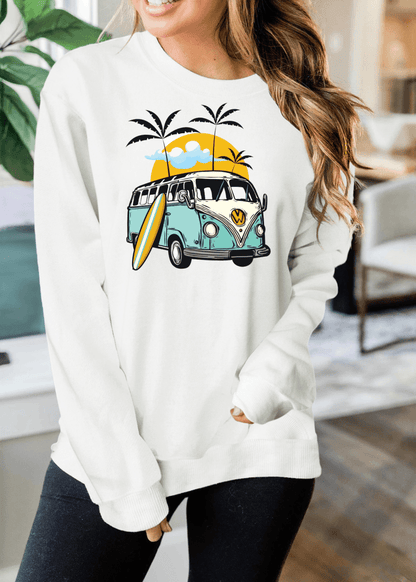 Sudadera con gráfico caravana - Urban Tribes Store