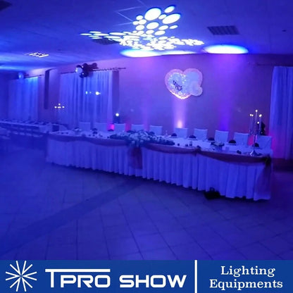 Luces discoteca UV DMX 512 LED PAR Violet Strobe