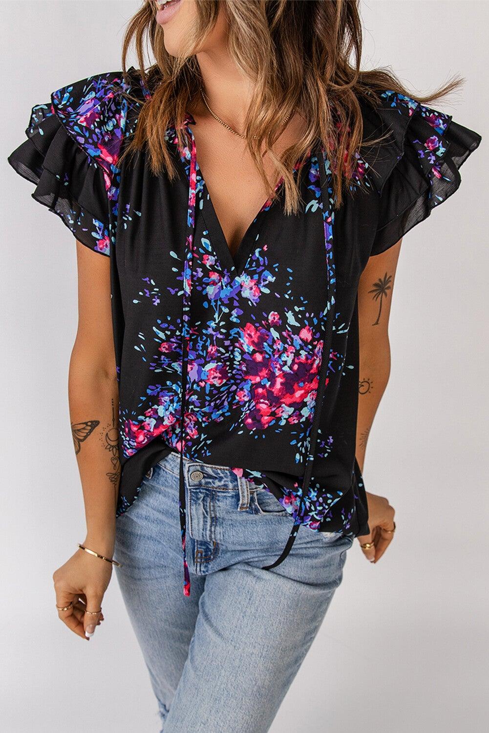 Blusa mangas de mariposa - Urban Tribes Store