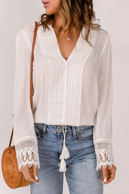 Blusa de croché bohemio - Urban Tribes Store