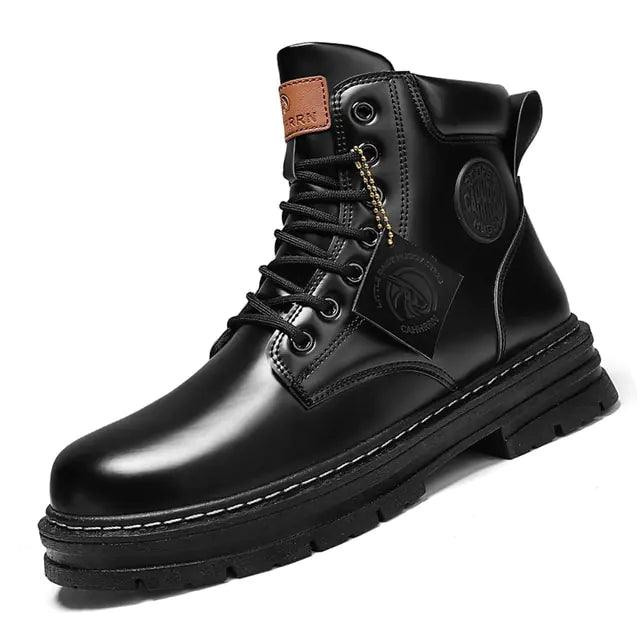 Botas altas de cuero para hombre - Urban Tribes Store