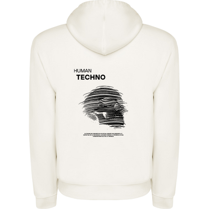 Sudadera White Human Techno