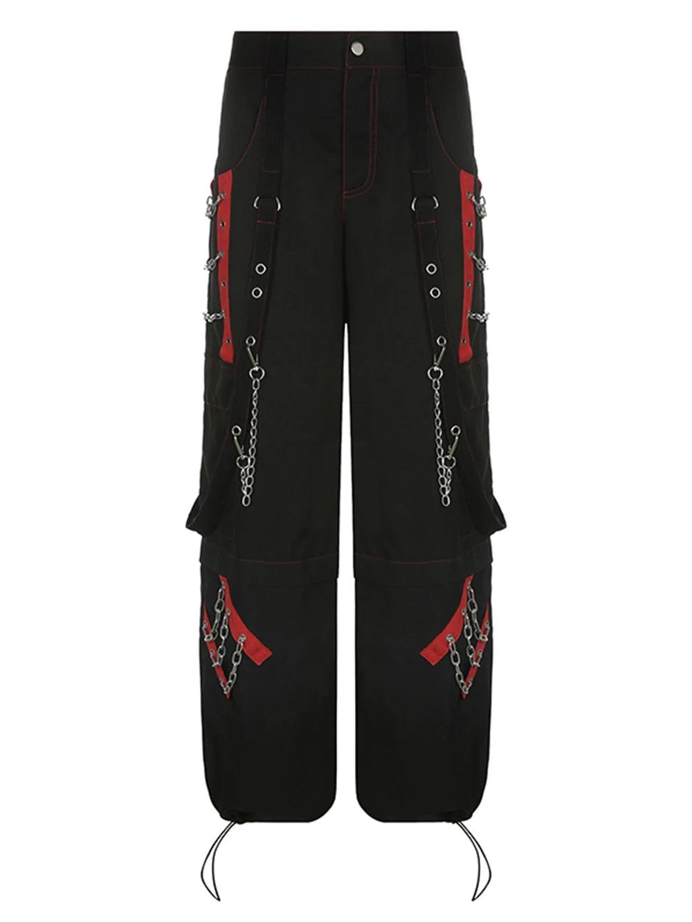 Pantalón gótico de pierna ancha para mujer - Urban Tribes Store