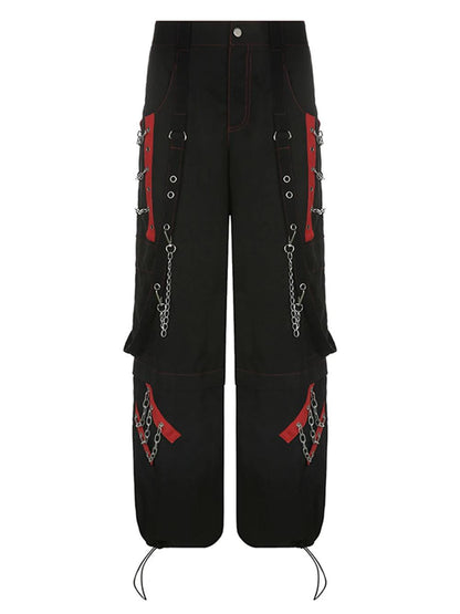 Pantalón gótico de pierna ancha para mujer - Urban Tribes Store