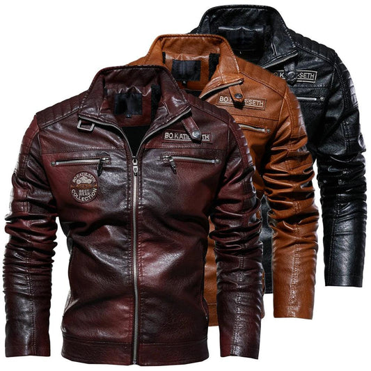 Chaqueta De piel sintética para Hombre - Urban Tribes Store