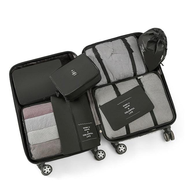 8 unids/set organizador de viaje de gran capacidad - Urban Tribes Store